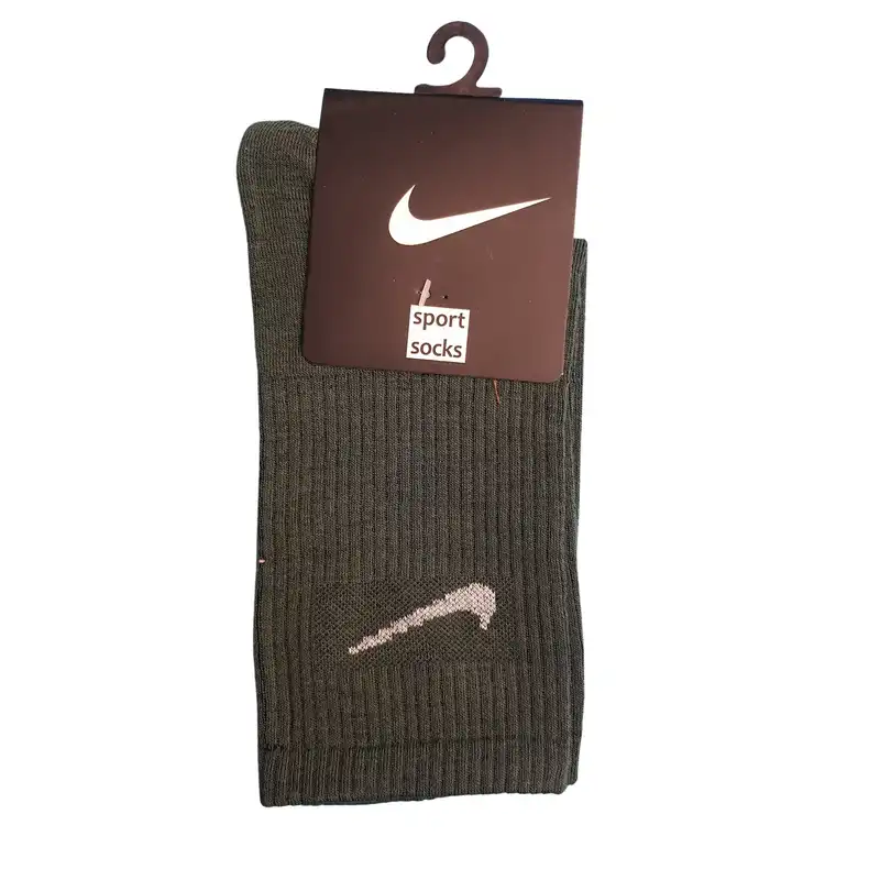 جوراب ورزشی ساق بلند زنانه مدل کش انگلیسی کد np6003 مجموعه 3 عددی