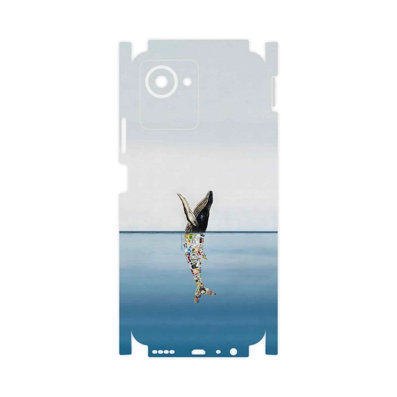 برچسب پوششی ماهوت مدل Collage of Sea Trash-FullSkin مناسب برای گوشی موبایل ریلمی C30s