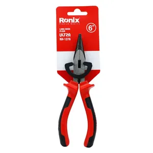 انبر دم باریک رونیکس مدل RH-1376 سایز 6 اینچ