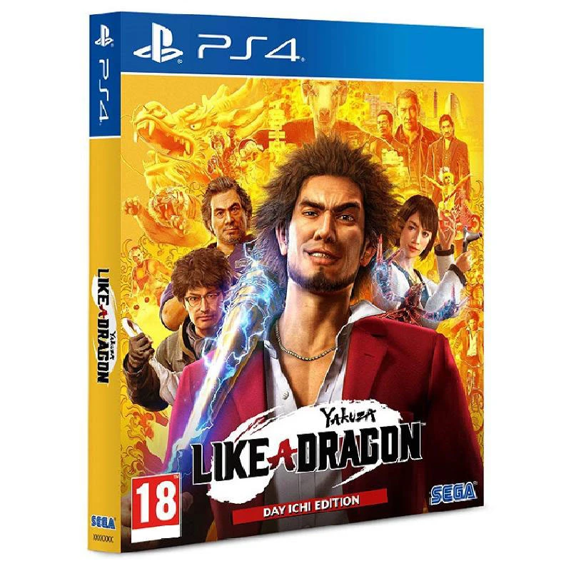 استیل بوک بازی Yakuza Like a Dragon نسخه ِDay Ichi مخصوص PS4
