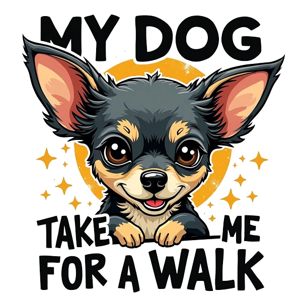 استیکر پارچه و لباس پاد آفرین طرح سگ کد 3107