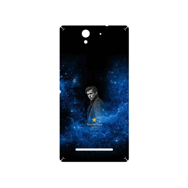 برچسب پوششی ماهوت مدل tom holland مناسب برای گوشی موبایل سونی Xperia C3 Dual