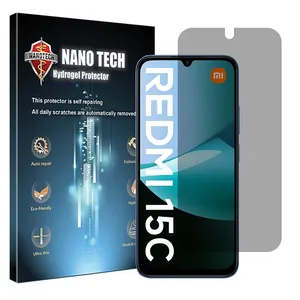 Nano tech Tough model privacy screen protector suitable for Xiaomi Redmi 15C mobile phone