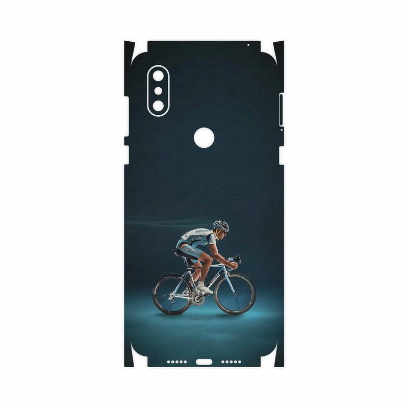 برچسب پوششی ماهوت مدل Road cycling-FullSkin مناسب برای گوشی موبایل شیائومی Mi Mix 3