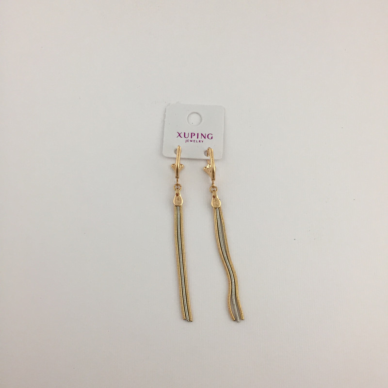 گوشواره زنانه ژوپینگ مدل رشته ای