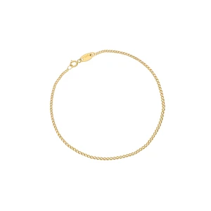 دستبند زنجیری طلا 18 عیار زنانه ماوی گالری مدل کارتیه اطلس