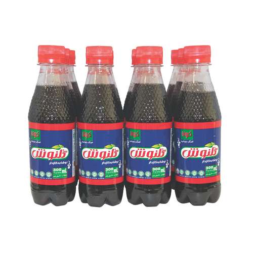 نوشابه گازدار کولا گلنوش - 300 میلی لیتر بسته 12 عددی