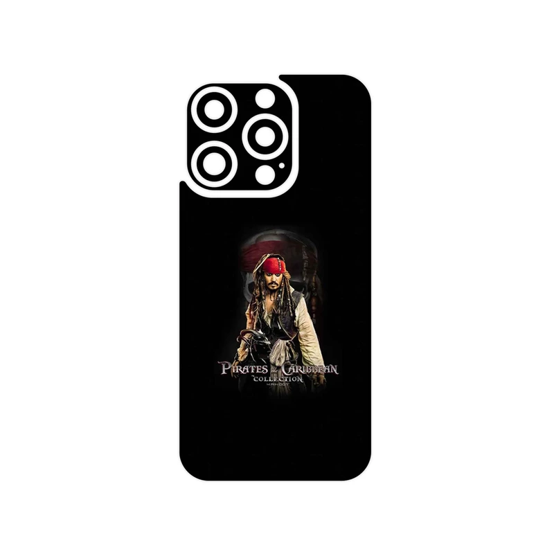 برچسب پوششی ماهوت مدل PIRATES OF THE CARIBBEAN مناسب برای گوشی موبایل اپل iPhone 15 Pro