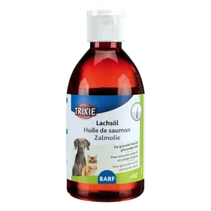 روغن ماهی تریکسی مدل درمان ریزش مو سگ و گربه حجم 250 میلی لیتر