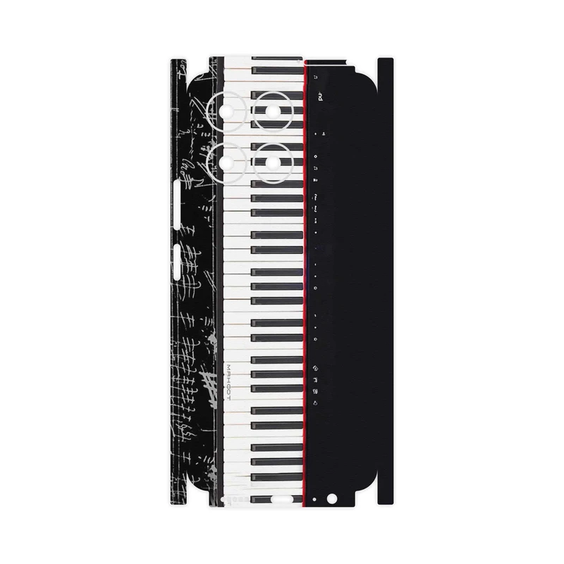 برچسب پوششی ماهوت مدل Piano_Instrument-FullSkin مناسب برای گوشی موبایل آنر X6a