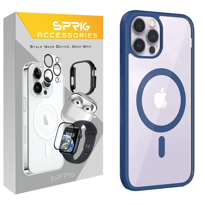 کاور اسپریگ مدل Border Magsafe مناسب برای گوشی موبایل اپل Iphone 11 Pro Max