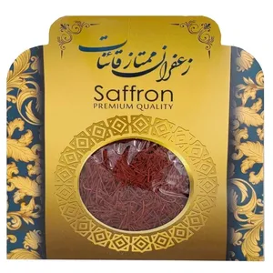 زعفران نرمه ممتاز قائنات - 4.608 گرم بسته 5 عددی
