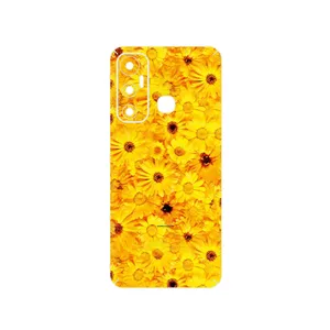 MAHOOT Yellow_Flower Cover Sticker for Infinix Hot 11