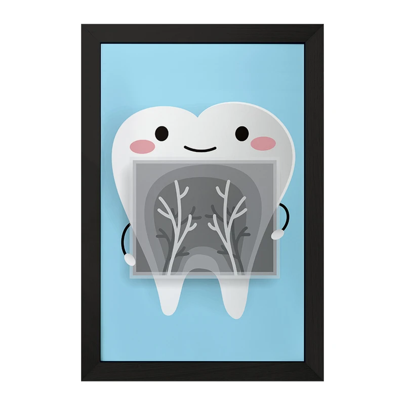 تابلو خندالو مدل دندان و دندان پزشکی کودکانه کد 36705