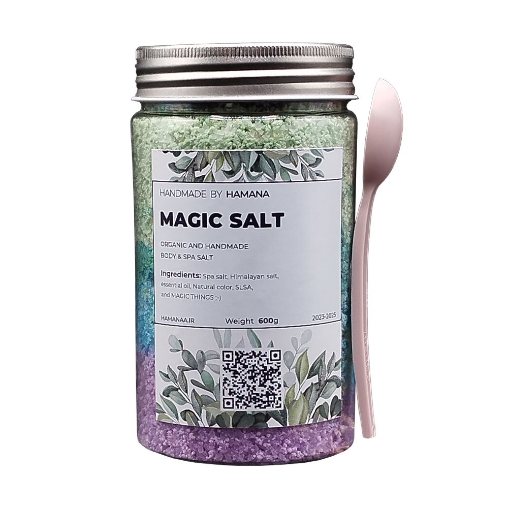 نمک حمام هامانا مدل Magic Salt وزن 600 گرم -  - 1