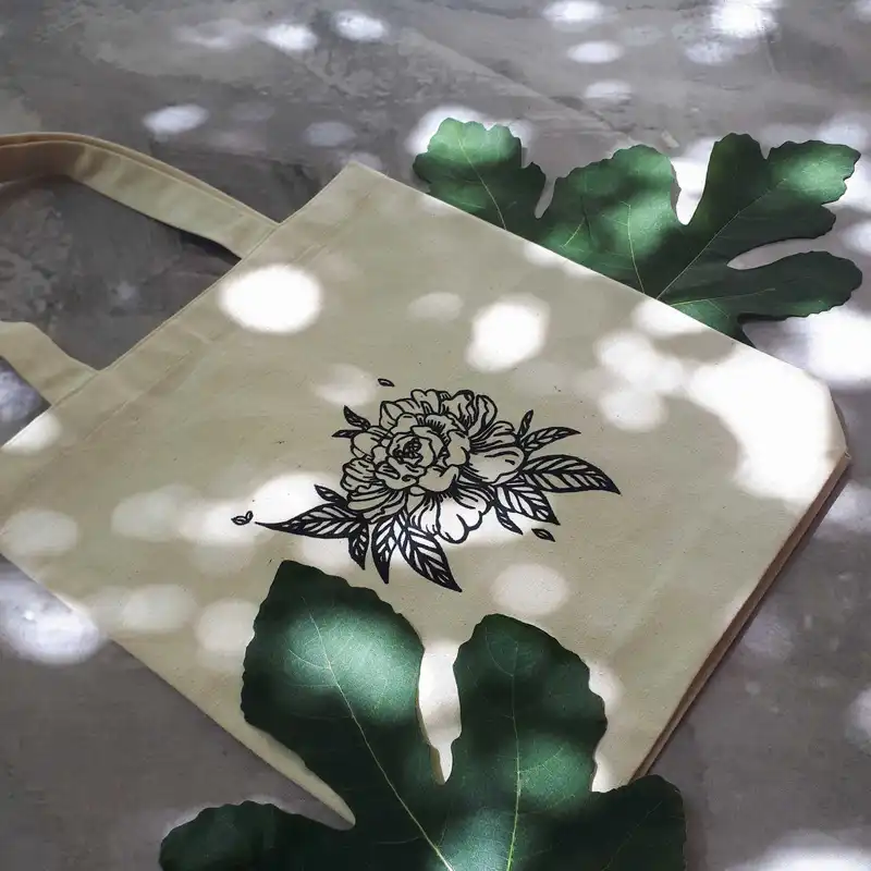 ساک خرید مدل پیونی