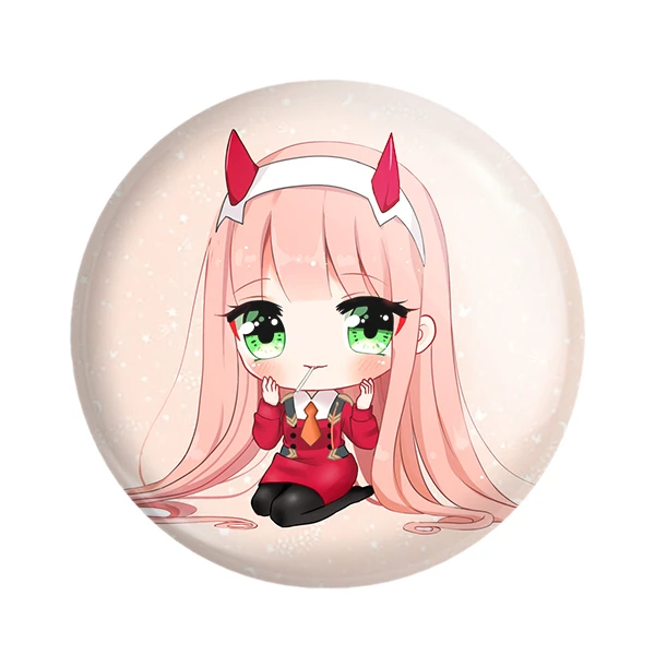 مگنت خندالو طرح زیروتو انیمه دارلینگ Darling کد 10515