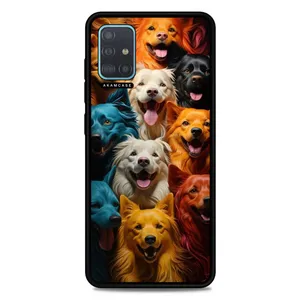 AKAM AMC-WSGA51-DOGS-22 Cover For Samsung Galaxy A51