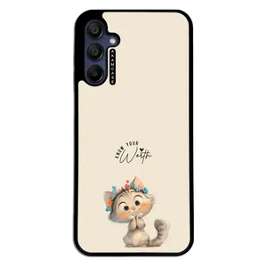 AKAM AMC-WSGA15-ANIMALS QOUTES-7 Cover For Samsung Galaxy A15