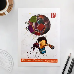 دفتر نقاشی 40 برگ مدل بالن کتاب
