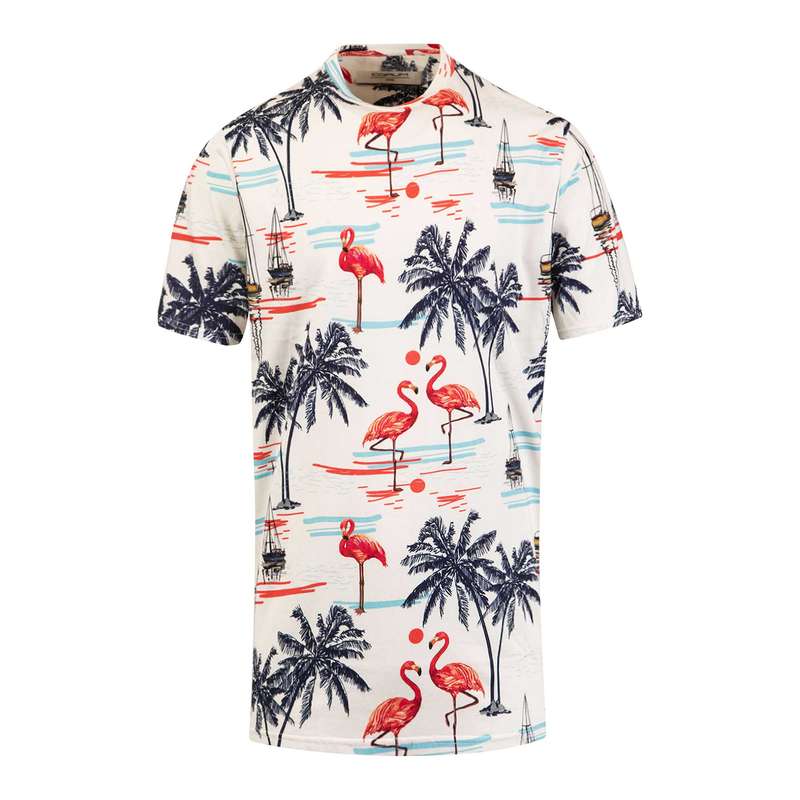 پولوشرت  آستین کوتاه مردانه کروم مدل 2210609