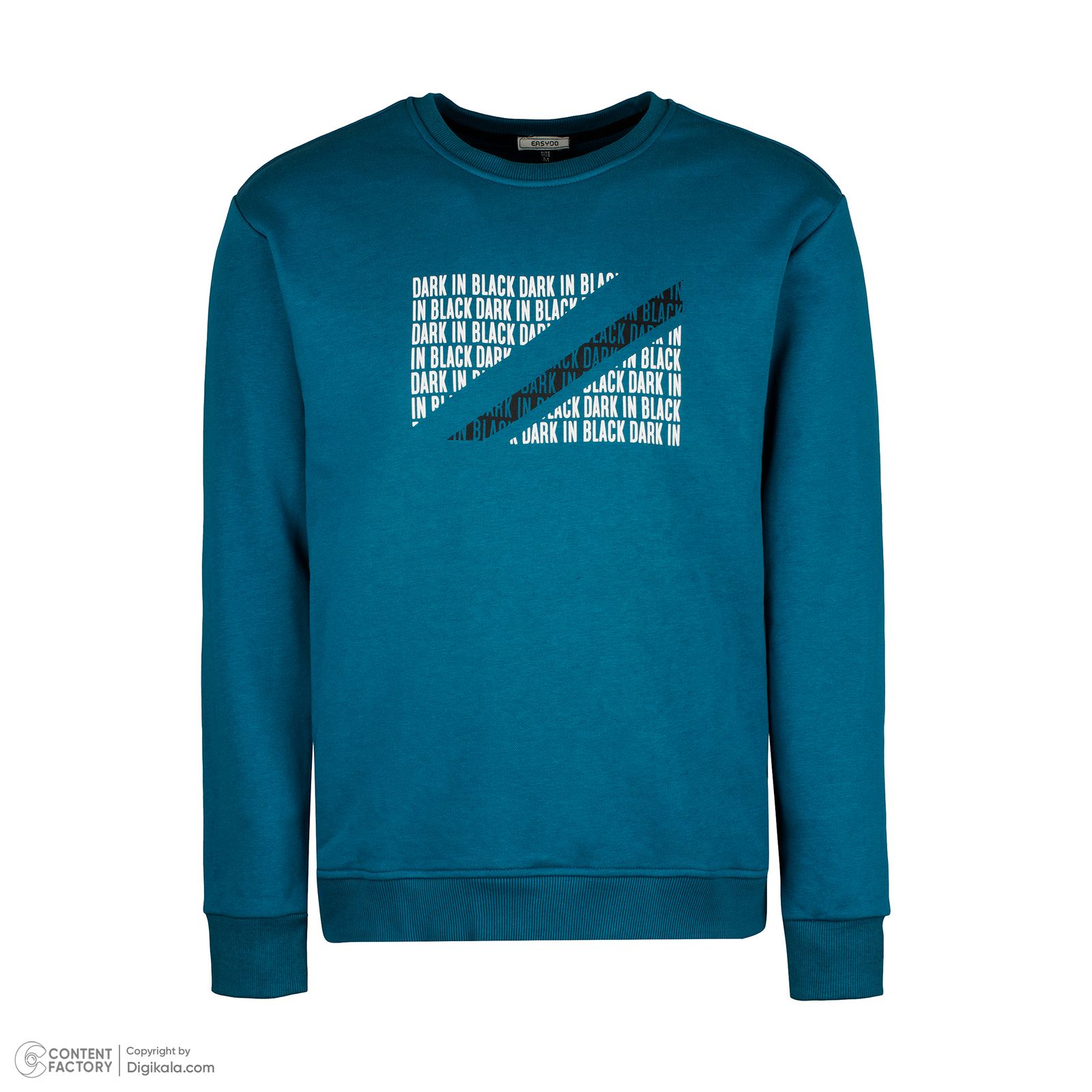 سویشرت مردانه ایزی دو مدل 8180 رنگ آبی -  - 5