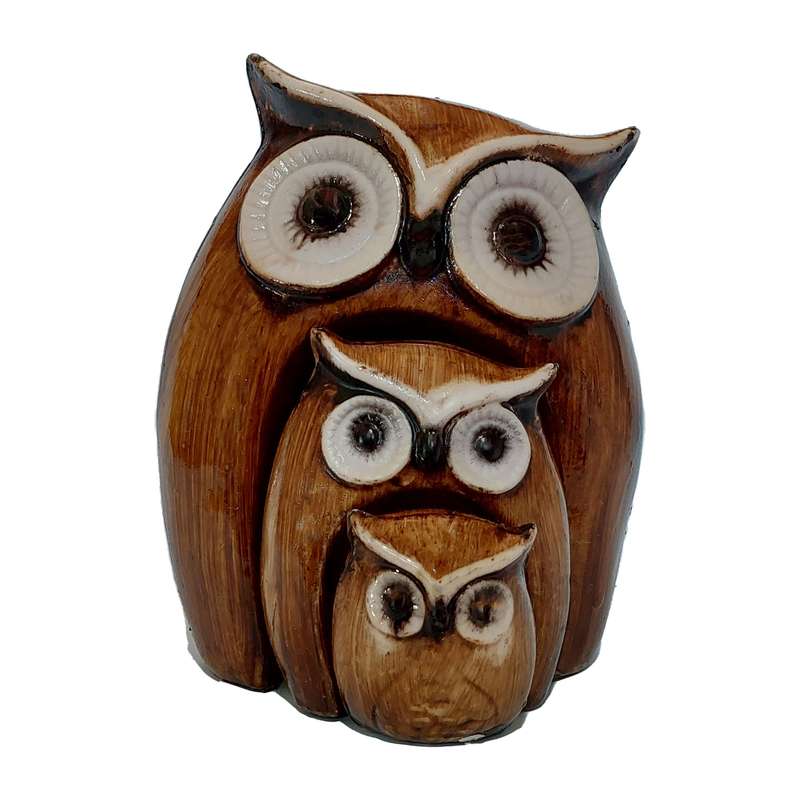 مجسمه مدل جغد بسته 3 عددی