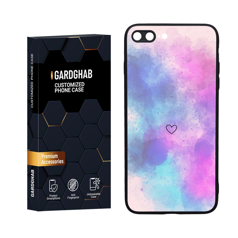 کاور گارد قاب مدل دورژله ای دخترانه مناسب برای گوشی موبایل اپل iPhone 7 Plus / 8 plus