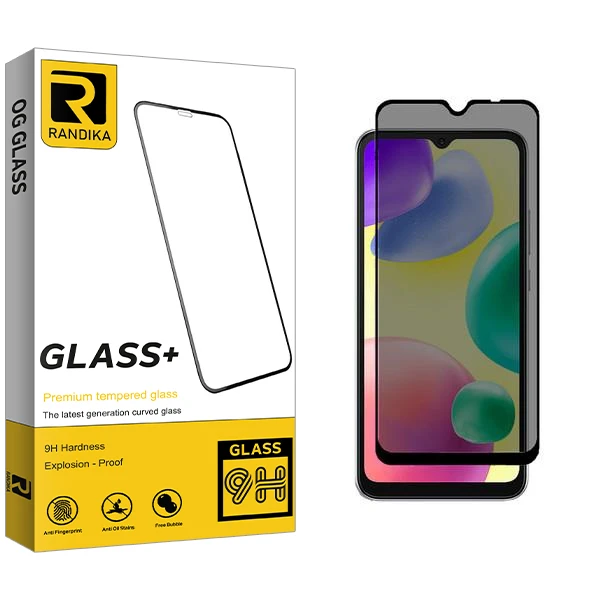 محافظ صفحه نمایش حریم شخصی راندیکا مدل RK مناسب برای گوشی موبایل شیائومی Redmi 10A