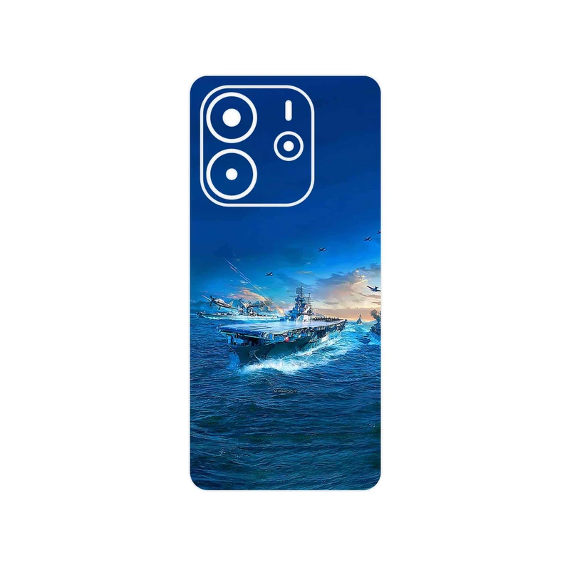 برچسب پوششی ماهوت مدل Warship مناسب برای گوشی موبایل شیائومی Redmi Note 14 4G