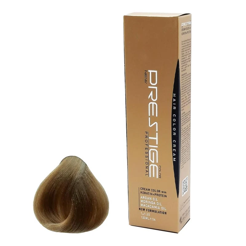 رنگ مو نیو پرستیژ کالر سری ترکیبی شماره SA.7 حجم 120 میلی لیتر رنگ بلوند شنی