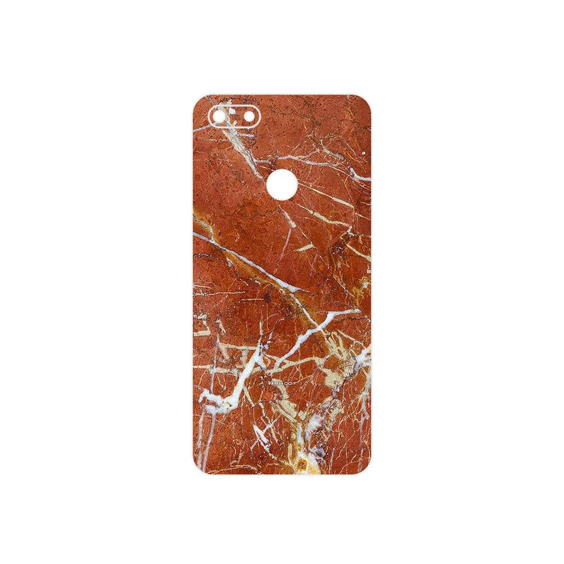 برچسب پوششی ماهوت مدل Red Marble مناسب برای گوشی موبایل موتورولا Moto E6 Play