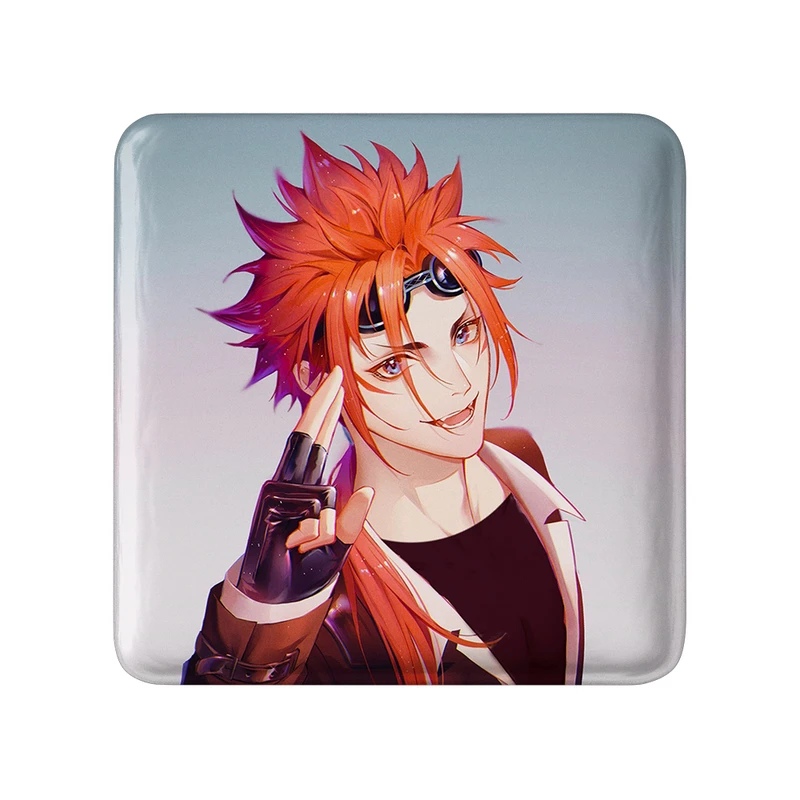 مگنت خندالو طرح بازی فاینال فانتزی (Final Fantasy) مدل مربعی کد 31309