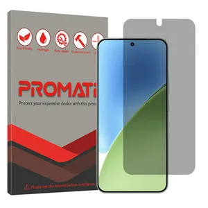 Promate Resistant model privacy screen protector suitable for Xiaomi 15 mobile phone