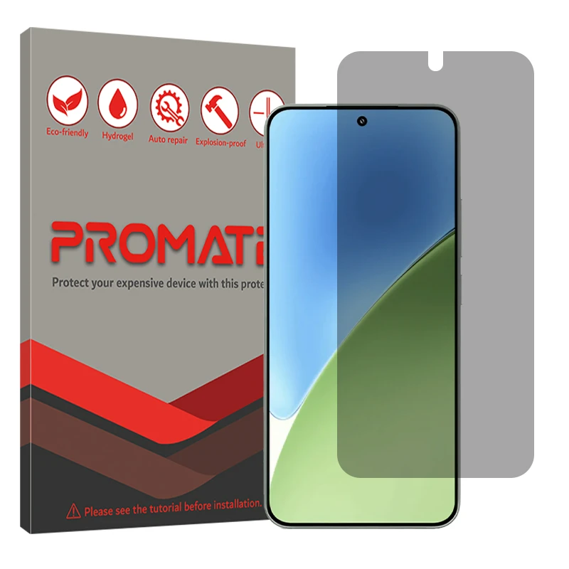 محافظ صفحه نمایش حریم شخصی پرومیت مدل Resistant مناسب برای گوشی موبایل شیائومی 15 Pro