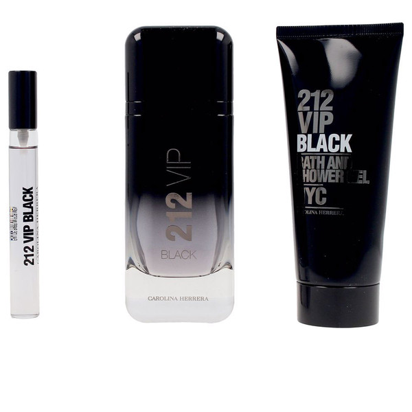 ست ادوپرفیوم مردانه کارولینا هررا مدل 212 VIP Black حجم 100 میلی لیتر
