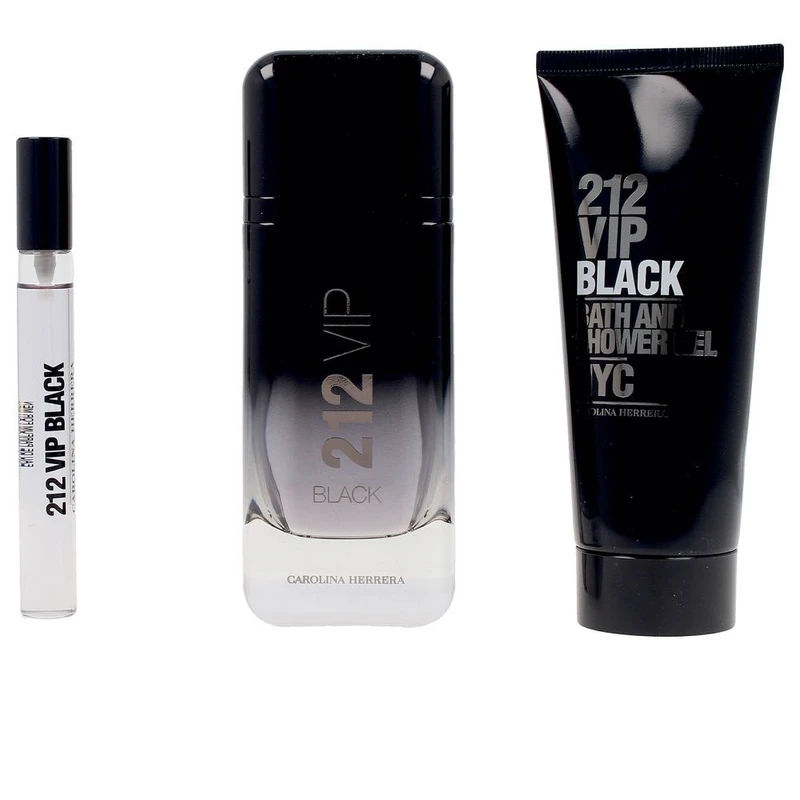 ست ادوپرفیوم مردانه کارولینا هررا مدل 212 VIP Black حجم 100 میلی لیتر
