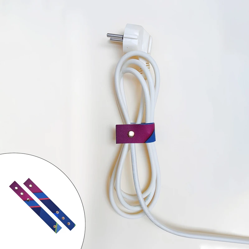 نظم دهنده سیم و کابل طرح خط خطی مدل C-205 مجموعه 2 عددی