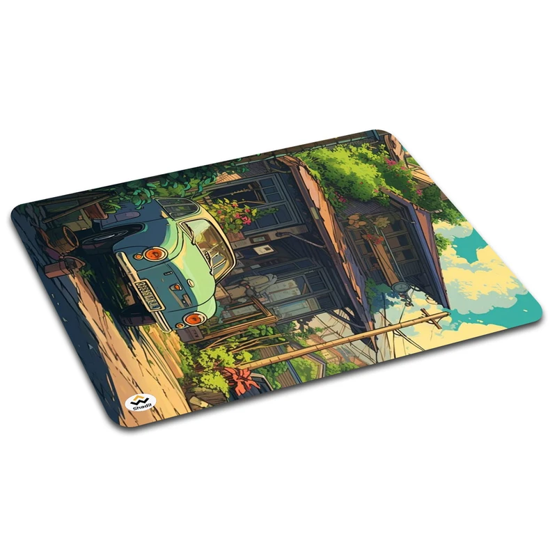 ماوس پد شادیت مدل طبیعت انیمه کد01 سایز 19*24 سانتی متر