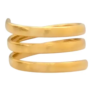 انگشتر طلا 18 عیار زنانه گالری رحمانی مدل اسپرینگ سایز 53