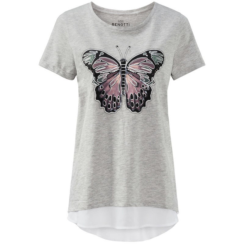تی شرت زنانه جینا بنوتی مدل DON-1303