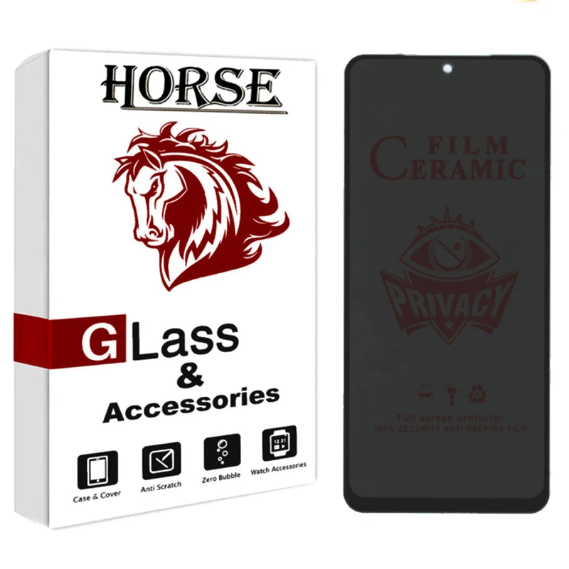 محافظ صفحه نمایش سرامیکی حریم شخصی هورس مدل PRCH مناسب برای گوشی موبایل موتورولا Edge 30