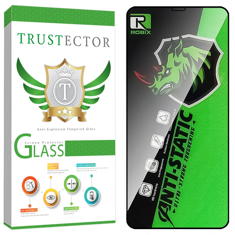 محافظ صفحه نمایش تراستکتور مدل ROBIXT مناسب برای گوشی موبایل اپل iPhone X / iPhone XS / iPhone 11 Pro