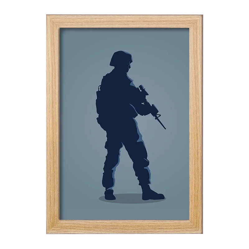 تابلو خندالو مدل کال آف دیوتی (call Of Duty) کد F2294