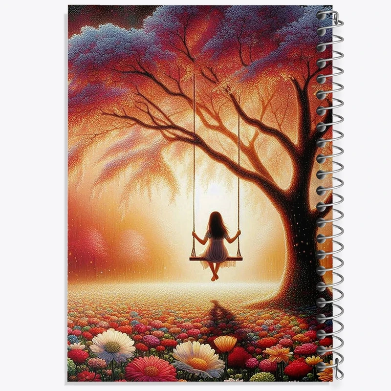 دفتر نت موسیقی 50 برگ خندالو مدل دخترانه کد F2763