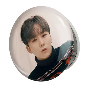 آینه جیبی خندالو طرح سونگ کوان گروه سونتین Seventeen مدل تاشو کد 21624 