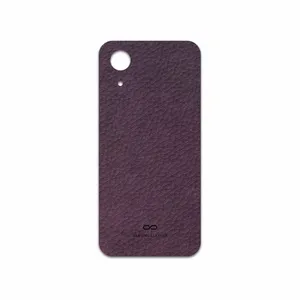 MAHOOT Purple-Leather Cover Sticker for Samsung Galaxy A03 Core