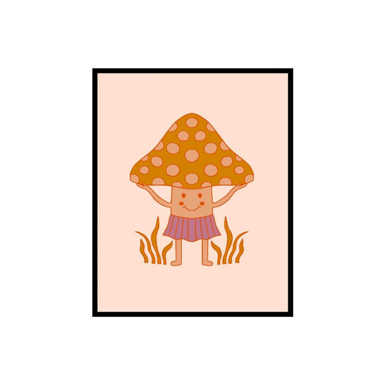 پوستر مدل قارچ ناز