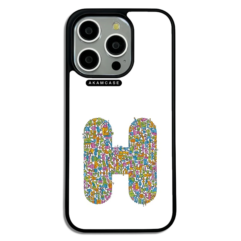 کاور آکام مدل AMC-WA15PRO-ALPHADOODLEBET-8 مناسب برای گوشی موبایل اپل iPhone 15 Pro