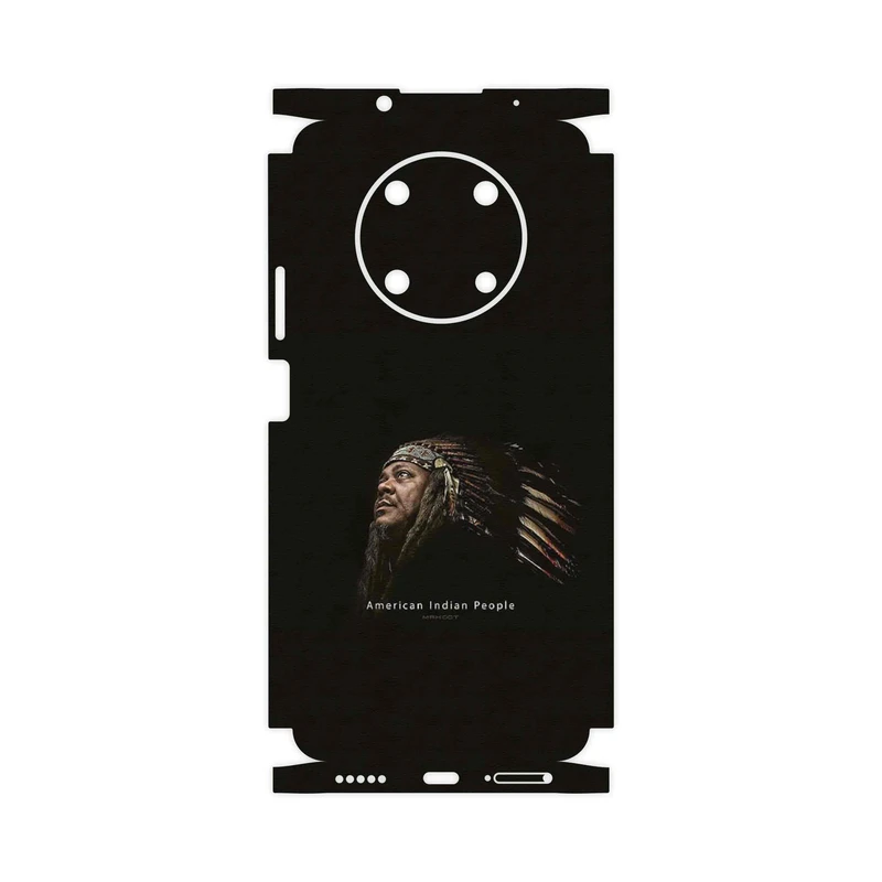 برچسب پوششی ماهوت مدل Portrait of an Indian Man-FullSkin مناسب برای گوشی موبایل هوآوی Nova Y90